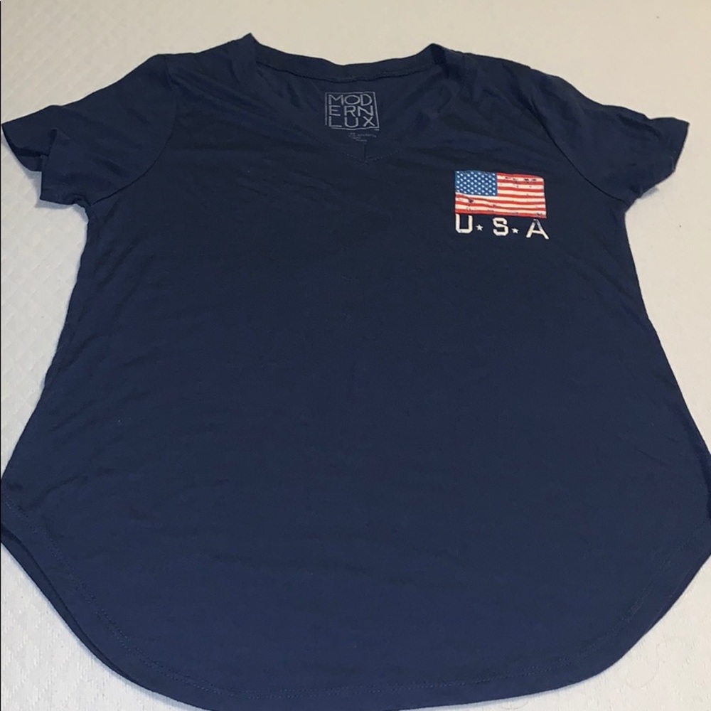 Blue USA T-shirt